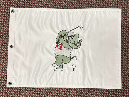 Swinging Elephant Pin Flag